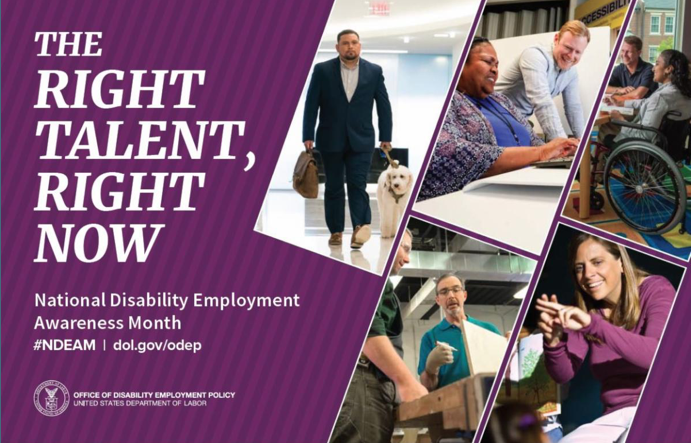 October is National Disability Employment Awareness Month