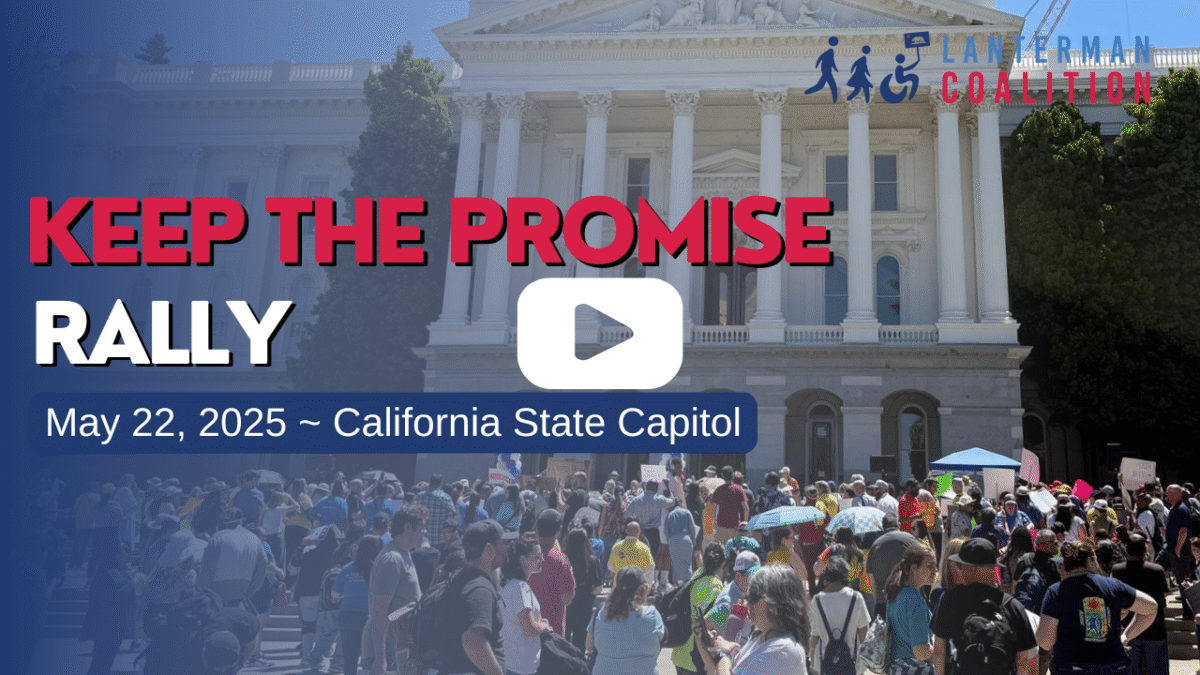 Hundreds of Disability Advocates Gathered at the Keep the Promise Rally in Sacramento